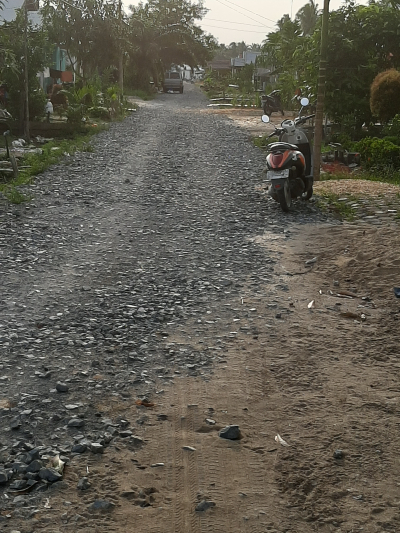 foto posisi tengah perumahan Permata Hijau IV