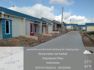 foto posisi tengah perumahan PERUMAHAN PONDOK BUKIT BARELANG