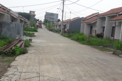 foto posisi tengah perumahan Pondok Dewata Tigaraksa