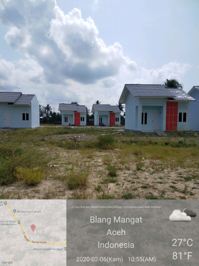 foto posisi tengah perumahan GRIYA INDAH