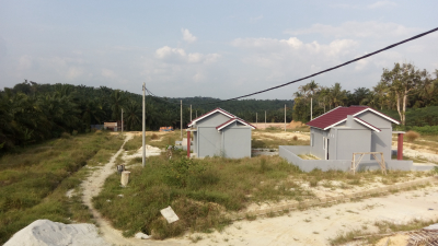 foto posisi tengah perumahan Bukit Mutiara Indah