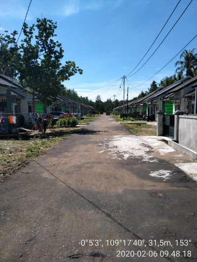 foto posisi tengah perumahan TANJUNG BUNGA 2