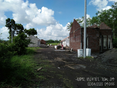 foto posisi tengah perumahan RANDU REGENCY LUMAJANG