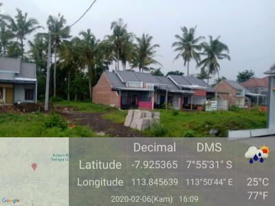 foto posisi tengah perumahan Kelapa Gading Regency