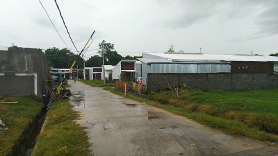 foto posisi tengah perumahan PESONA BANDARA REGENCY