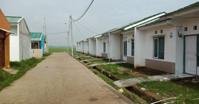 foto posisi tengah perumahan GREEN TERRA RESIDENCE