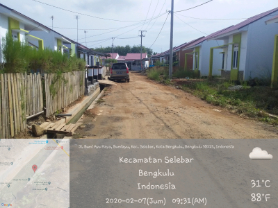 foto posisi tengah perumahan ROYAL RESIDENCE 2