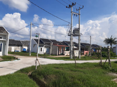 foto posisi tengah perumahan Purwasari Indah