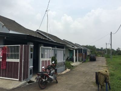 foto posisi tengah perumahan taman banjarwangunan 3