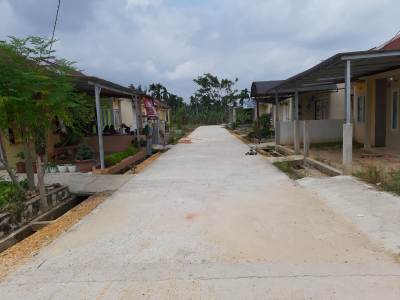 foto posisi tengah perumahan Cempaka Arimbi Residence
