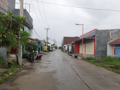 foto posisi tengah perumahan Wahana pondok ungu