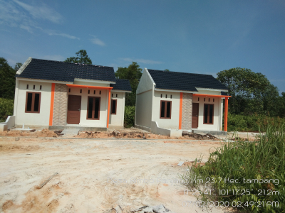 foto posisi tengah perumahan ISTANA MADANI RESIDENCE