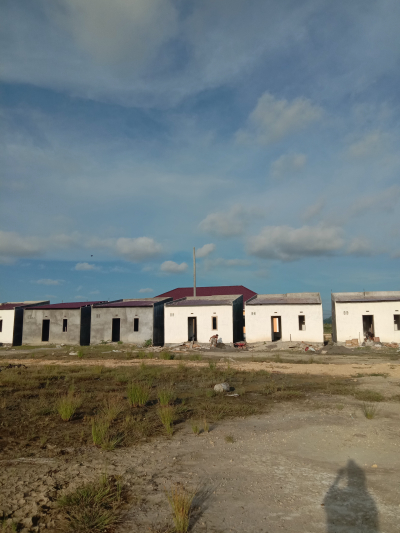 foto posisi tengah perumahan Pamulang Residence