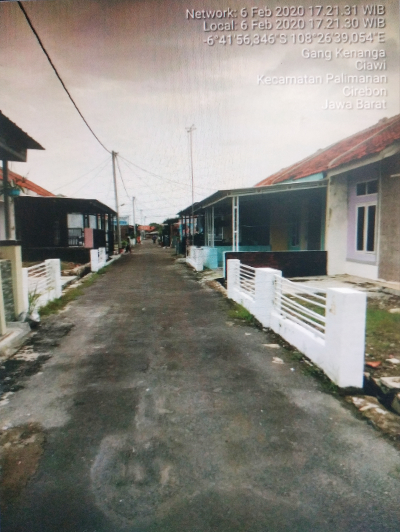 foto posisi tengah perumahan IBADA LESTARI
