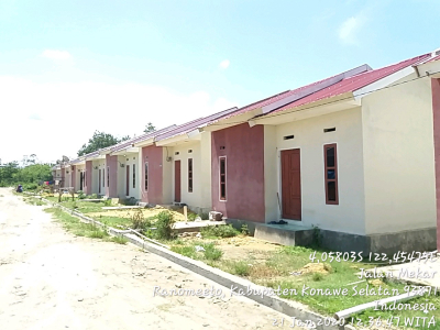 foto posisi tengah perumahan Anova Garden 2