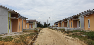 foto posisi tengah perumahan GESYA PALAS REGENCY