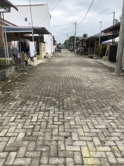 foto posisi tengah perumahan Marendal Village