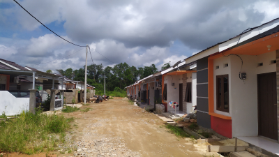 foto posisi tengah perumahan Berlian Syariah Residence