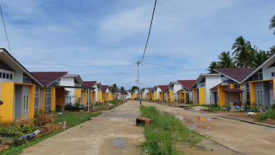 foto posisi tengah perumahan BAIHAQI REGENCY