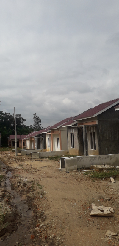 foto posisi tengah perumahan Villa rona indah