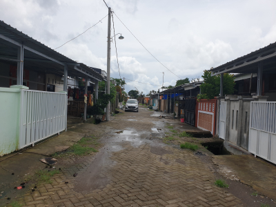 foto posisi tengah perumahan Ana' Gowa Garden