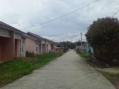 foto posisi tengah perumahan PURI SURYA BANDAR REJO