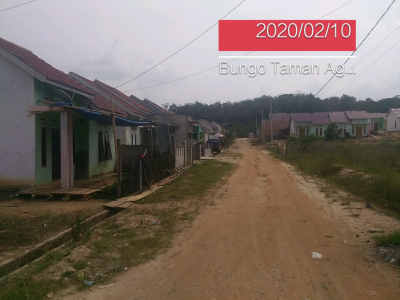 foto posisi tengah perumahan Purwo Bakti Indah 