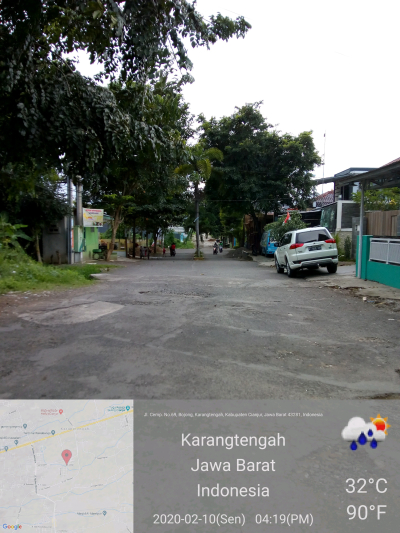 foto posisi tengah perumahan PERUMAHAN GADING ASRI