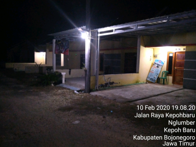 foto posisi tengah perumahan Graha cakrawala