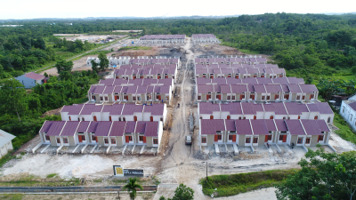 foto posisi tengah perumahan Griya Cipta Persada