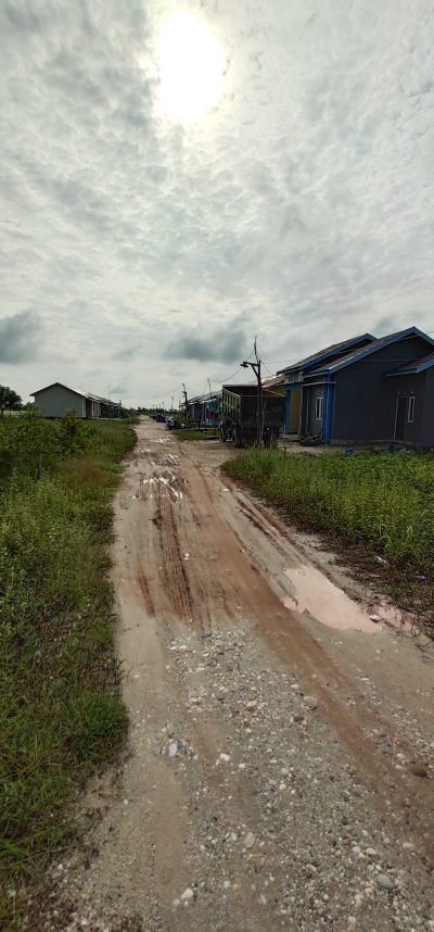 foto posisi tengah perumahan Persada indah bersaudara