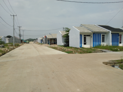 foto posisi tengah perumahan Villa Setu Permai 1