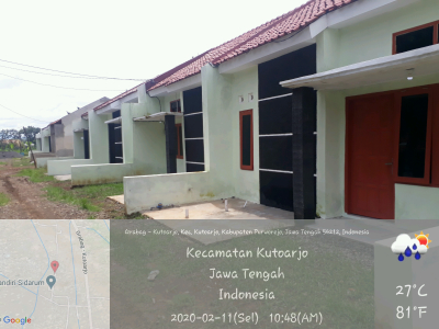 foto posisi tengah perumahan GRIYA SALMA SIDARUM