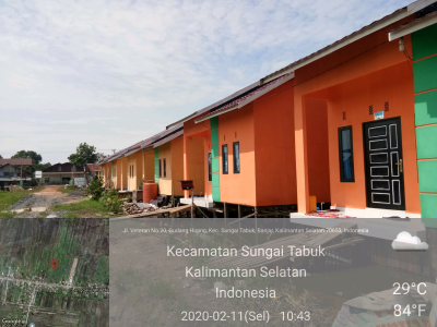 foto posisi tengah perumahan SIFA RESIDENCE