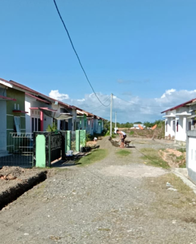 foto posisi tengah perumahan GRIYA LAPANG MINIMALIS