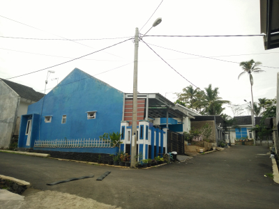 foto posisi tengah perumahan Palm Garden Asri