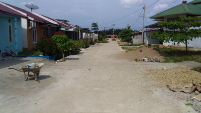 foto posisi tengah perumahan Pematang Reba Permai