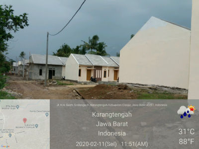 foto posisi tengah perumahan Istana Kembar2