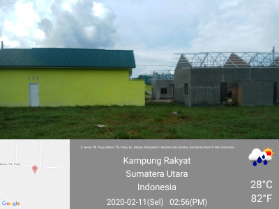 foto posisi tengah perumahan Perumahan Pane Indah