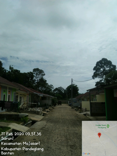 foto posisi tengah perumahan MUTIARA NIMS CIPACUNG
