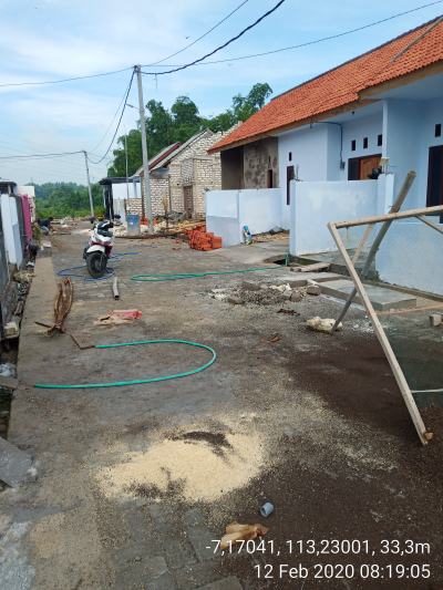 foto posisi tengah perumahan SAFIRA REGENCY SAMPANG