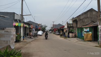 foto posisi tengah perumahan Griya Hegar Asri