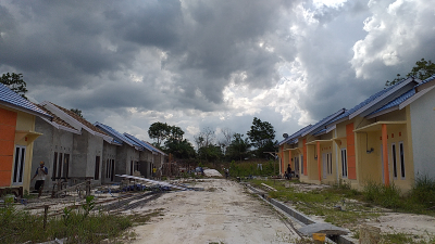 foto posisi tengah perumahan Graha Kopong 