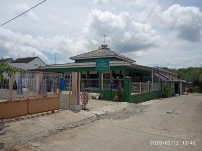foto posisi tengah perumahan Bukit Kalibagor Indah