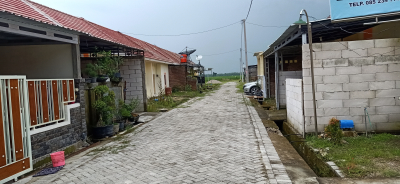 foto posisi tengah perumahan Puri Al-Husna