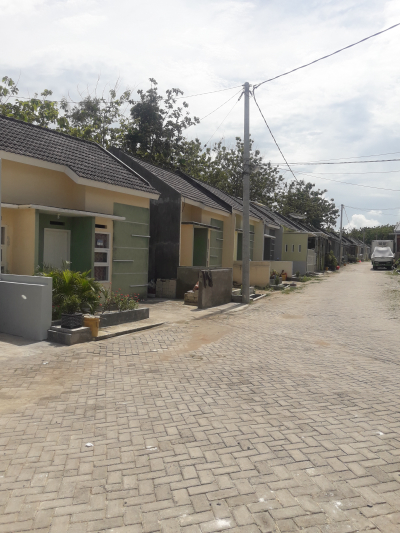 foto posisi tengah perumahan samudera residence