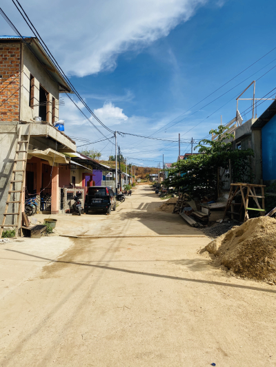 foto posisi tengah perumahan Mutiara Regency
