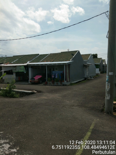 foto posisi tengah perumahan GREEN VILLAGE SUMBER