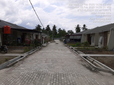 foto posisi tengah perumahan Sungai Dua Indah Recidense