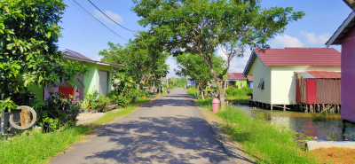 foto posisi tengah perumahan ALYA REGENCY MARABAHAN